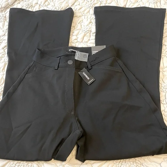 Express | Pants & Jumpsuits | Express Flare High Waist Dress Pants |  Poshmark